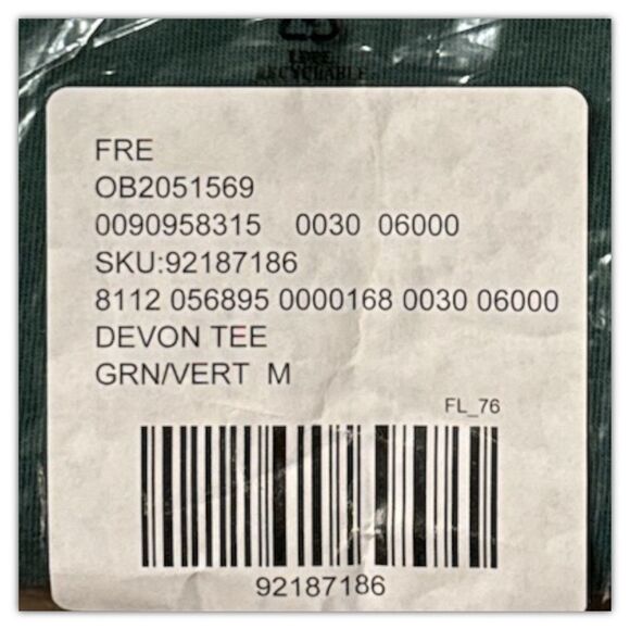 Free People We The Free Devon Tee Rain Forest Green - Picture 8 of 15